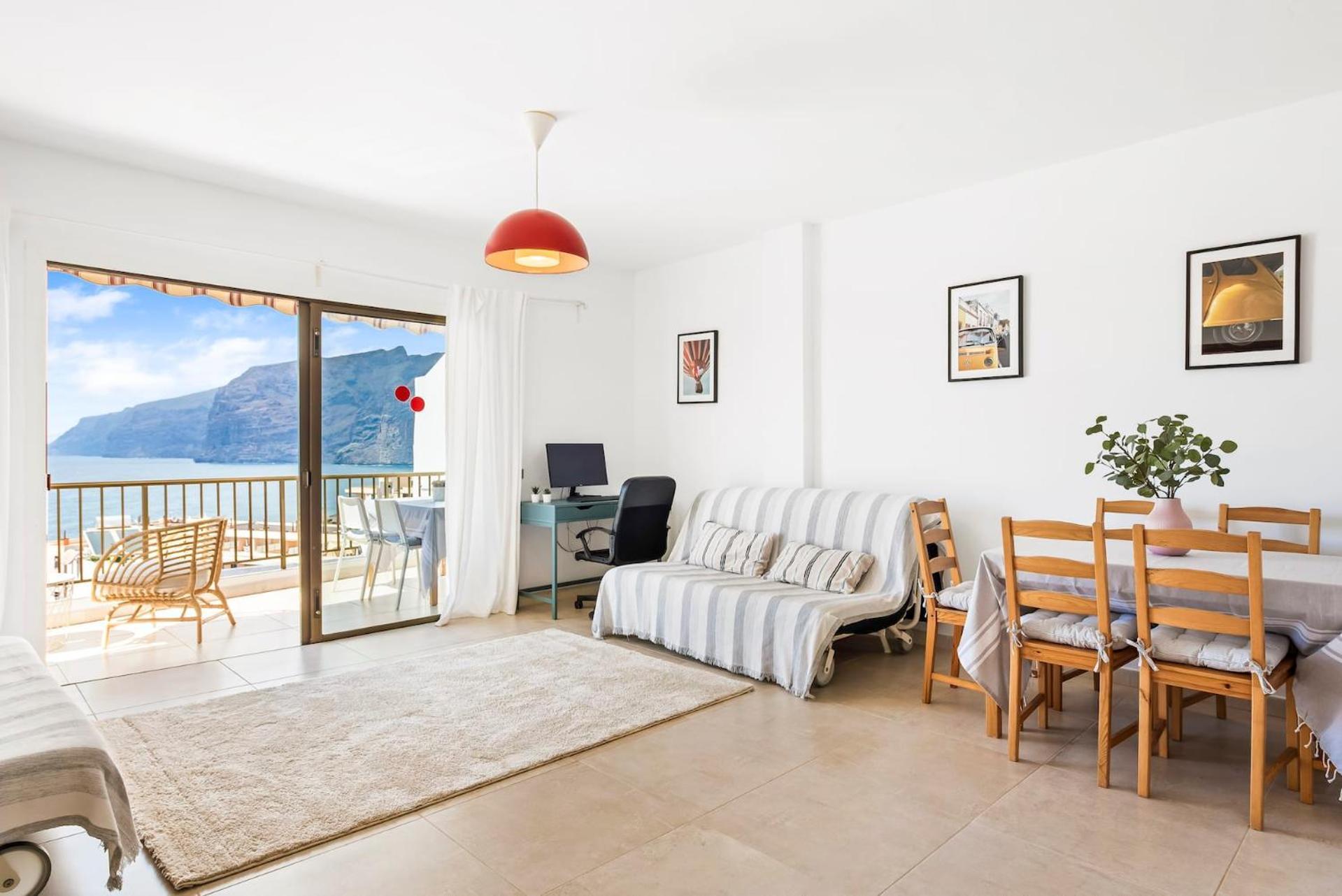 Apartment Quiet And Cozy Workation Place Near The Town Center With Cliffs And Ocean View *